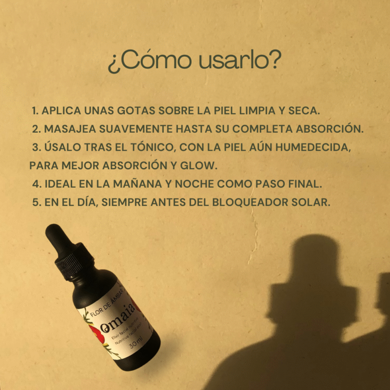 🌼 Flor de Ámbar 🌼 pieles normales, secas, con manchas o maduras.
