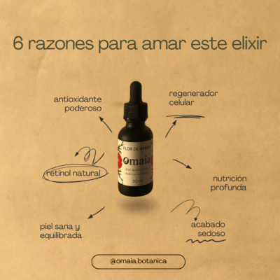 🌼 Flor de Ámbar 🌼 pieles normales, secas, con manchas o maduras.